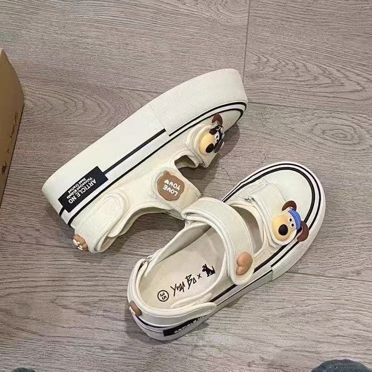 Damen Spielend inspirierte Sneakers mit strapazierfähigem Obermaterial und praktischem Klettverschluss R&B
