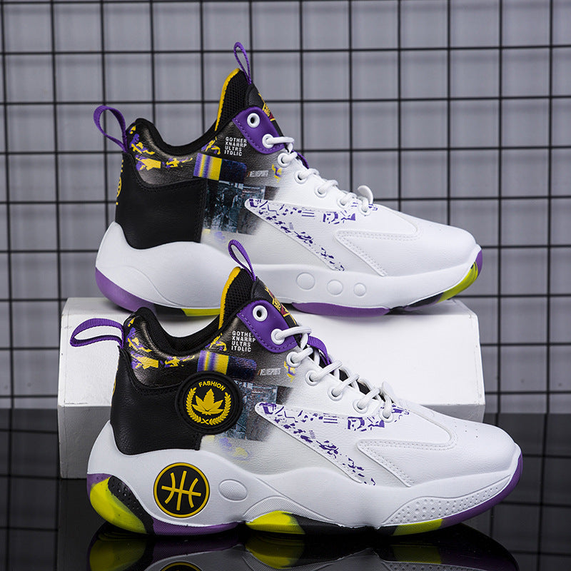 Damen Sportliche Basketball-Schuhe mit strapazierfähigem Obermaterial und hochentwickelter Dämpfungstechnologie R&B