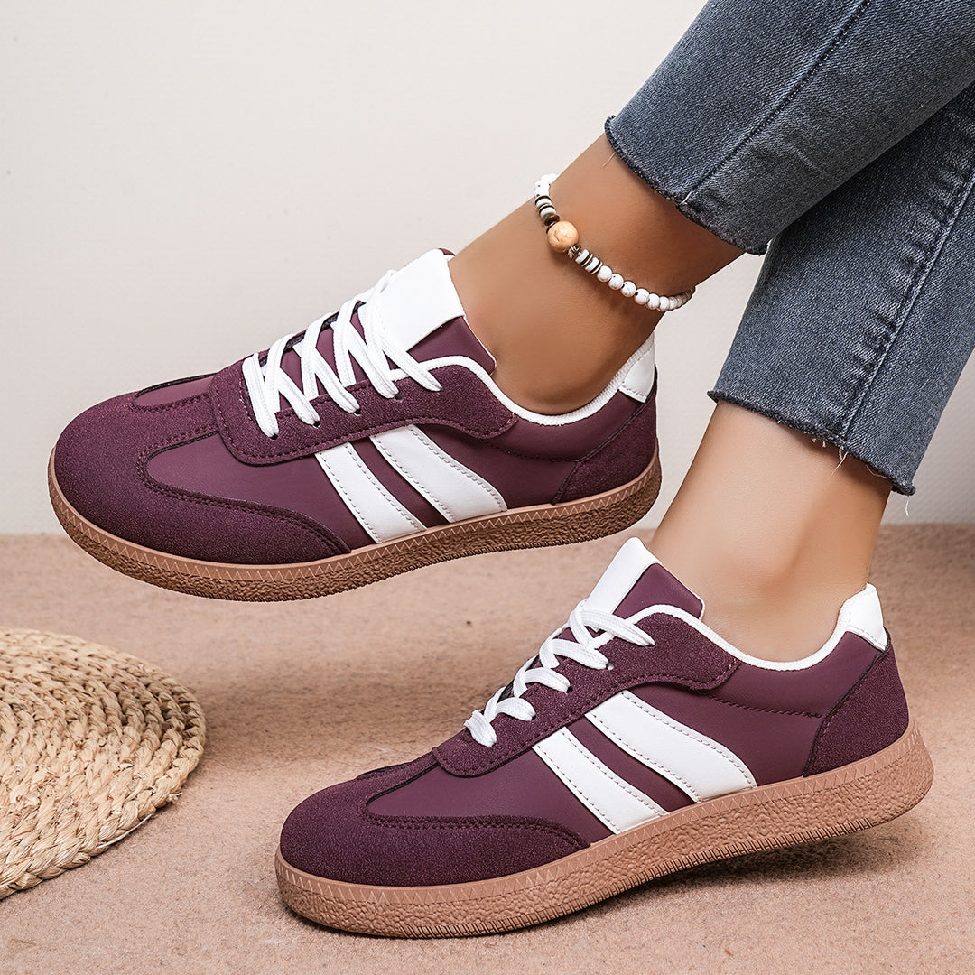 Damen Modische Sneakers mit sportlichem Design und atmungsaktiver Sohle R&B