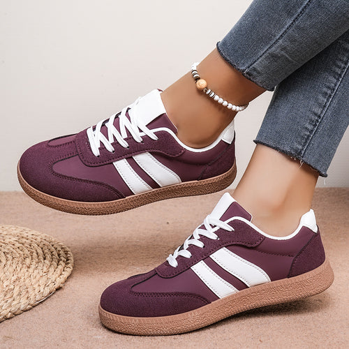 Damen Modische Sneakers mit sportlichem Design und atmungsaktiver Sohle R&B