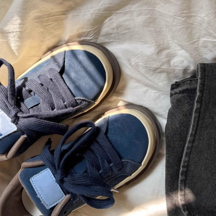 Damen Bequeme Sneaker mit weichem Leder und gepolsterter Innensohle R&B