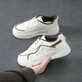 Damen Sportliche Chunky Sneakers mit gepolstertem Innenfutter und rutschfester Sohle R&B