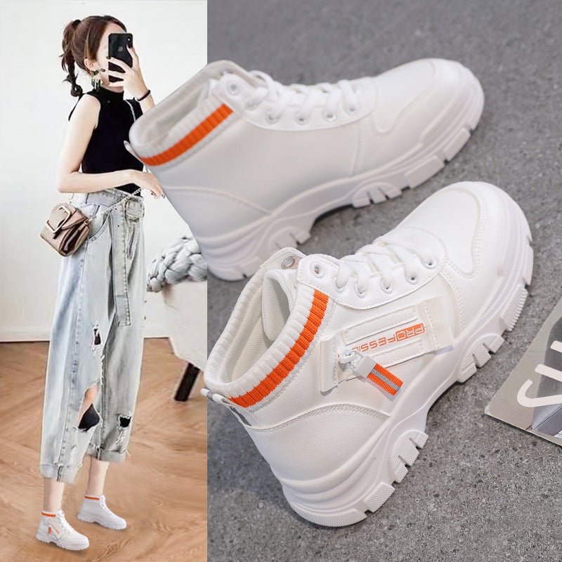 Damen Hochwerden Sneakers mit sportlichem Stil und flexiblem Komfort R&B