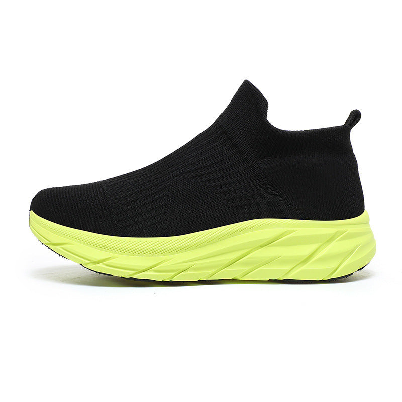 Damen Hochleistungs-Laufschuhe mit atmungsaktivem Strickoberteil und flexibler Sohle R&B