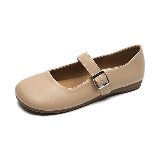 Damen Ballerinas mit verstellbarem Riemen und angenhmem Innenfutter R&B