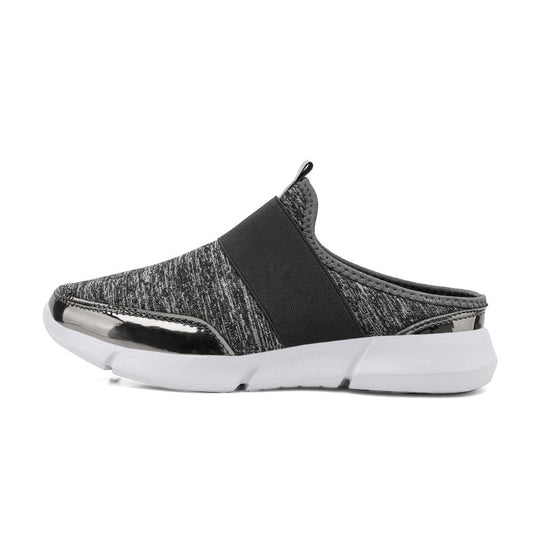 Damen Slip-On Sneakers mit glänzenden Akzenten R&B