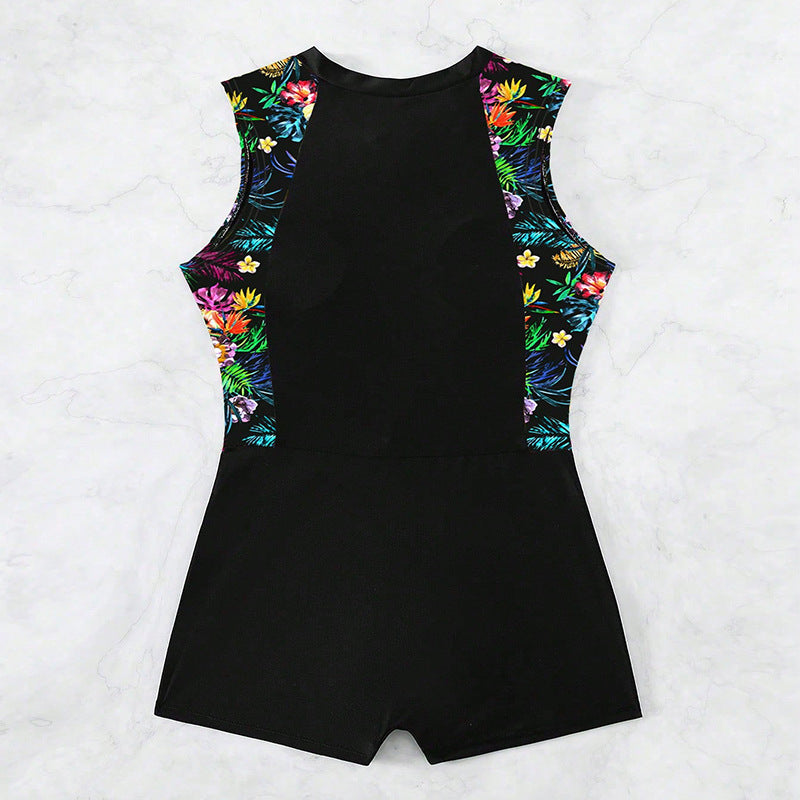 Damen Surfanzug mit floralem Design R&B