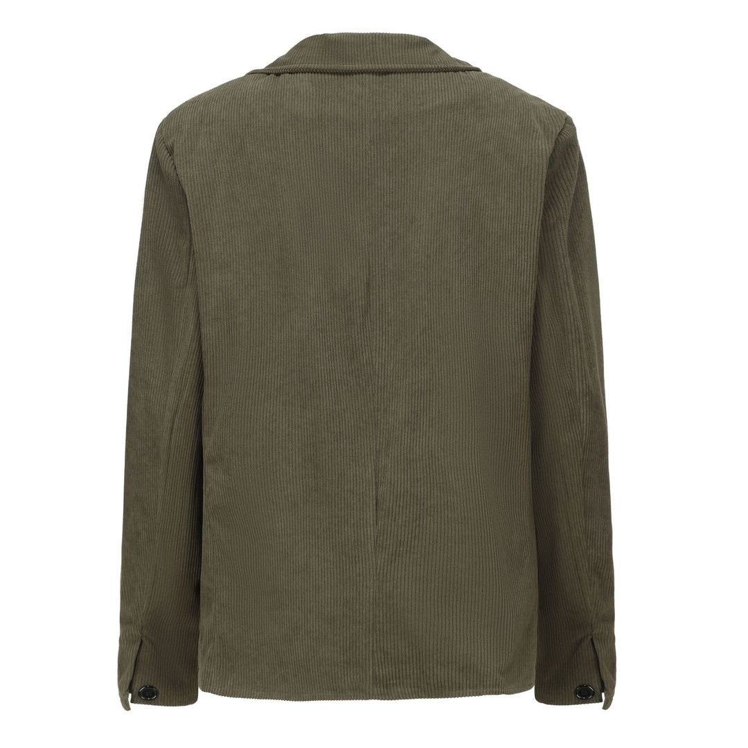 Herren modischer Cordblazer mit aufgesetzten Taschen R&B