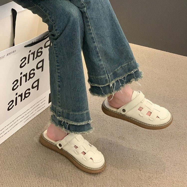 Damen Komfortable Clogs mit verstellbarem Riemen und anatomischer Fußbettgestaltung R&B