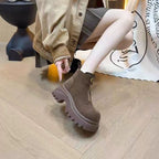 Damen Ankle Boots mit rutschfester Sohle und modischem Design R&B