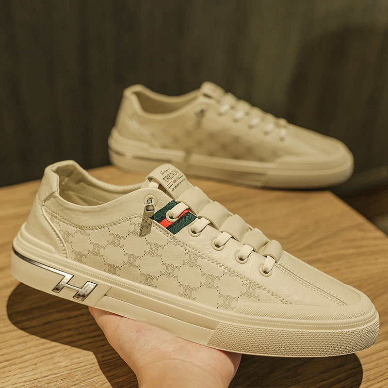 Damen Sneaker mit modischem Prägedesign und komfortabler Sohle EB