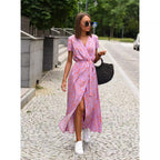 Damen Maxikleid mit floralem Muster R&B