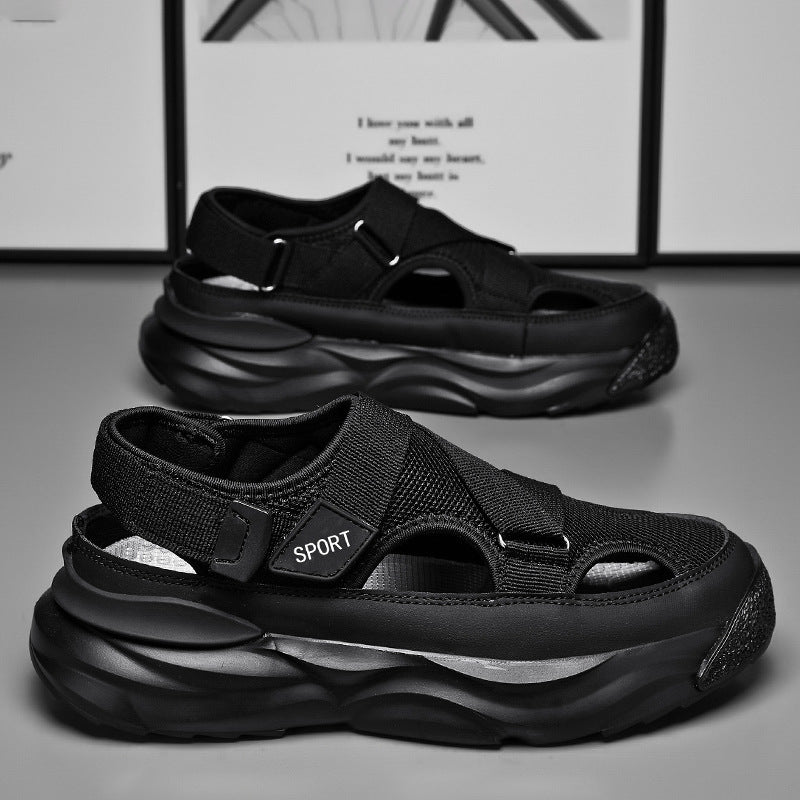 Damen sportliche Sandalen mit ergonomischer Sohle und verstellbaren Riemen R&B