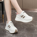 Damen Plateau Sneakers mit stilvollem Design und dämpfender Laufsohle R&B