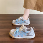 Damen Sportliche Netz-Sneaker mit atmungsaktiver Oberseite