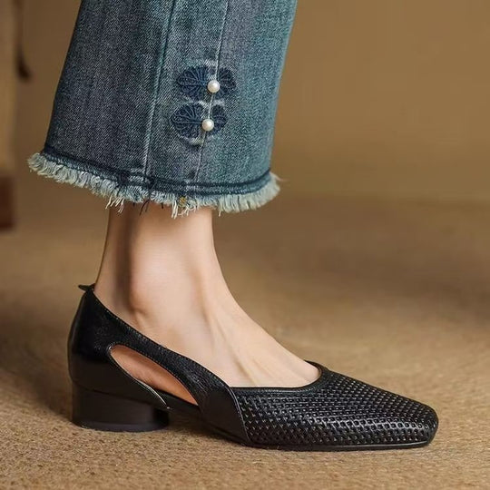 Damen elegante Ballerinas mit perforierter Oberseite und außergewöhnlichem Komfort R&B
