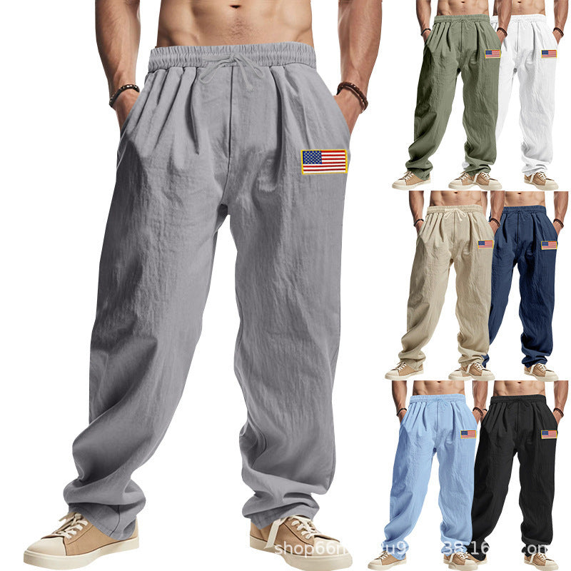 Herren Freizeithose mit elastischem Bund und praktischen Seitentaschen R&B