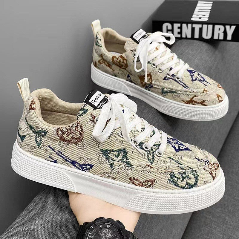 Damen Modische Sneaker mit einzigartigem Druckdesign R&B