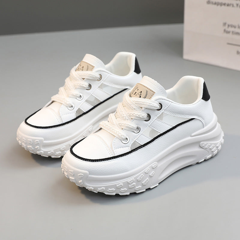 Damen Sneakers mit modernem Plateau-Design R&B