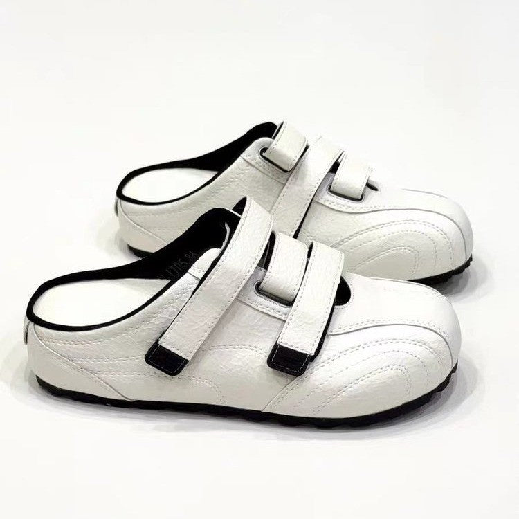 Damen Komfortable Clogs mit verstellbaren Klettverschlüssen und ergonomischem Fußbett R&B