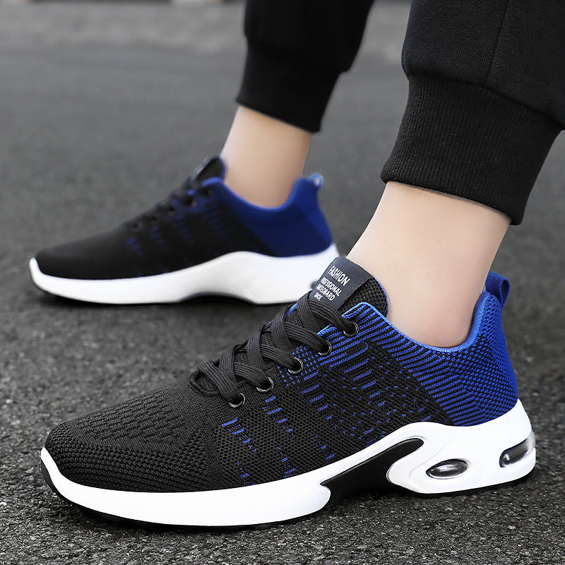 Damen Sportliche Sneaker mit atmungsaktivem Mesh-Obermaterial und dämpfender Sohle R&B