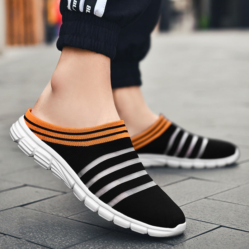 Unisex nan leichte Strick-Mule mit konturierter Komfortsohle und flexibler Profillaufsohle R&B
