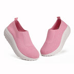 Damen Freizeitsneaker mit elastischem Mesh-Obermaterial und dämpfender Sohle