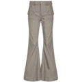 Damen Flared Cargo-Hose mit modischem Schnitt und praktischen Taschen R&B