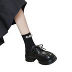 Damen Bequeme Derbyschuhe mit klassischem Design und rutschfester Sohle