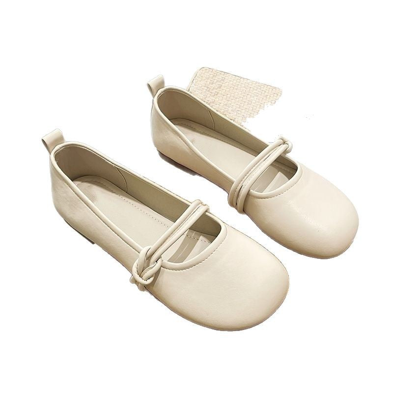 Damen Komfortable Ballerinas mit modischem Knotendesign R&B