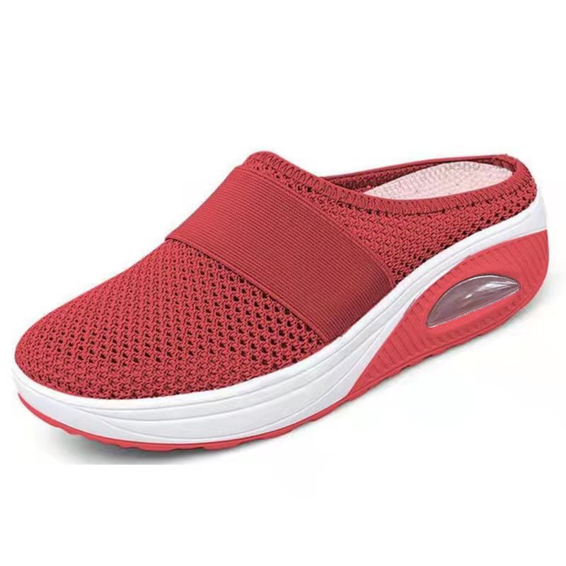 Damen Bequeme Clogs mit atmungsaktiver Mesh-Oberfläche