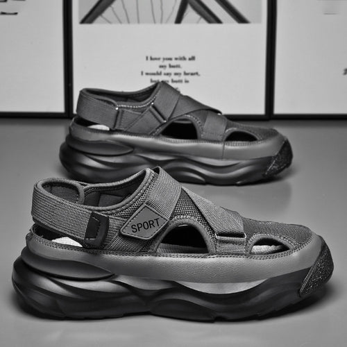 Damen Sportliche Sandalen mit rutschfester Sohle und innovativem Klettverschluss R&B