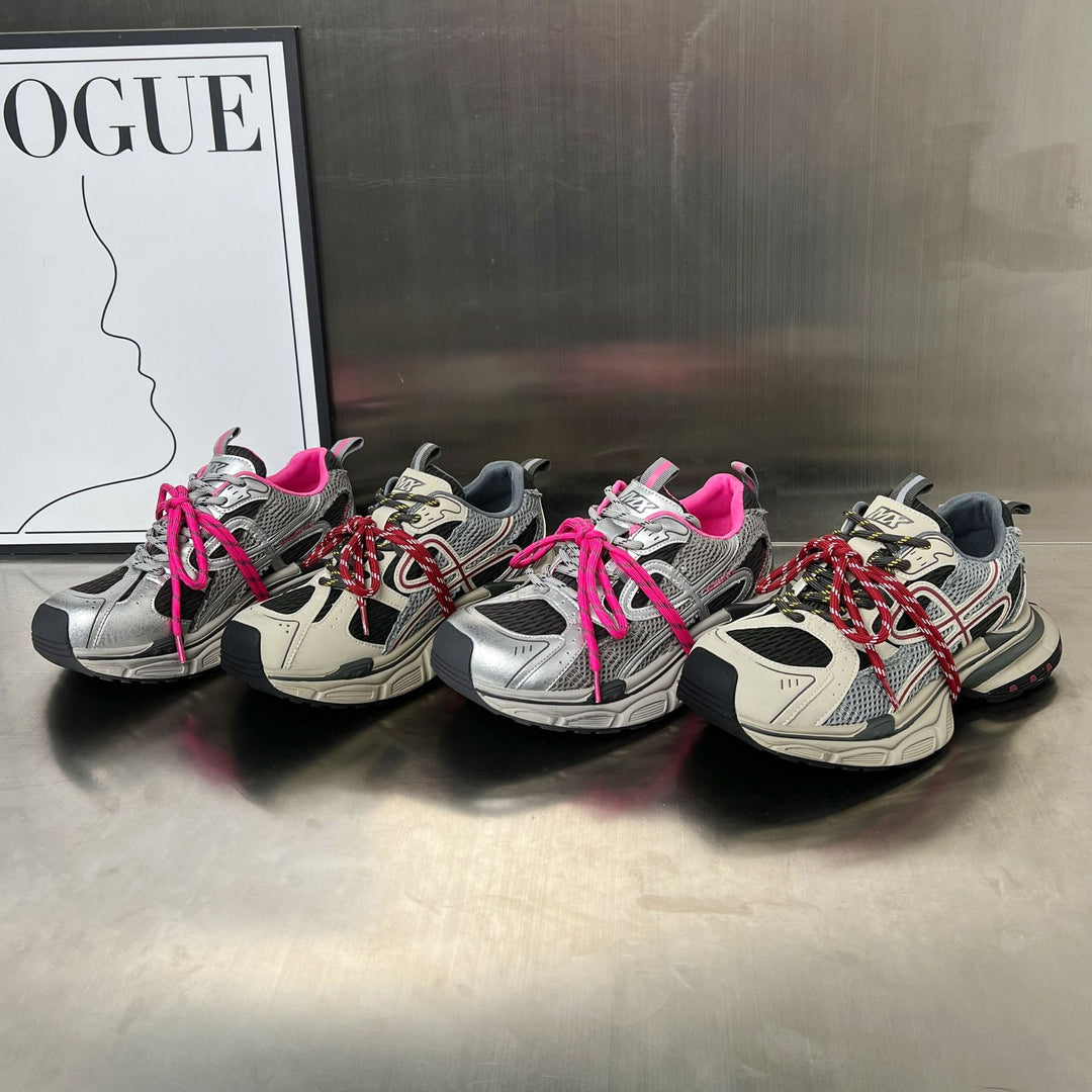 Damen Sportliche Laufschuhe mit innovativer Dämpfungstechnologie und atmungsaktiver Mesh-Oberfläche R&B