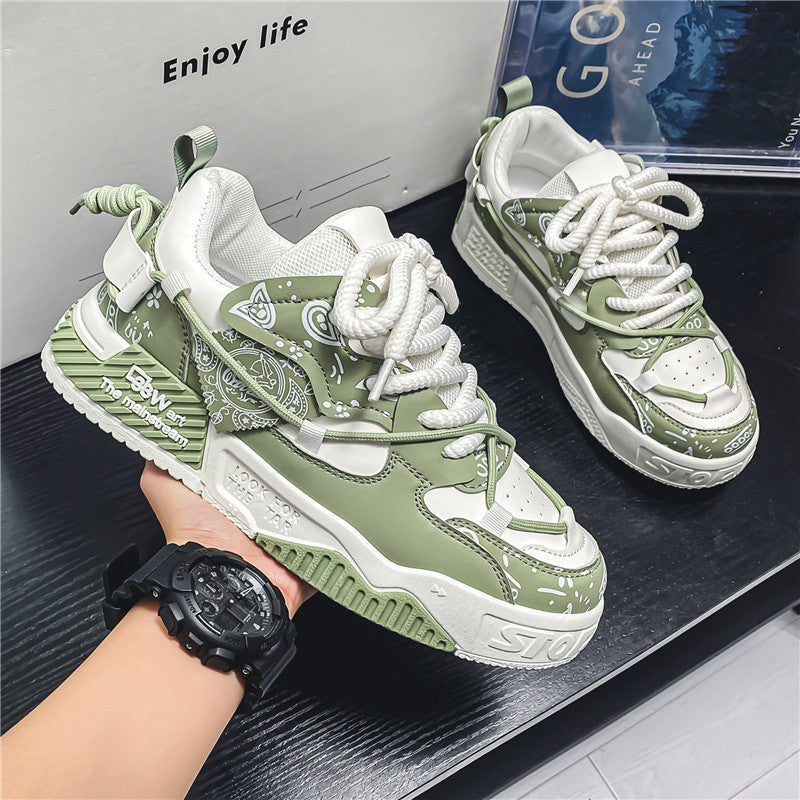 Damen Sportliche Trend Sneakers mit außergewöhnlichem Design R&B