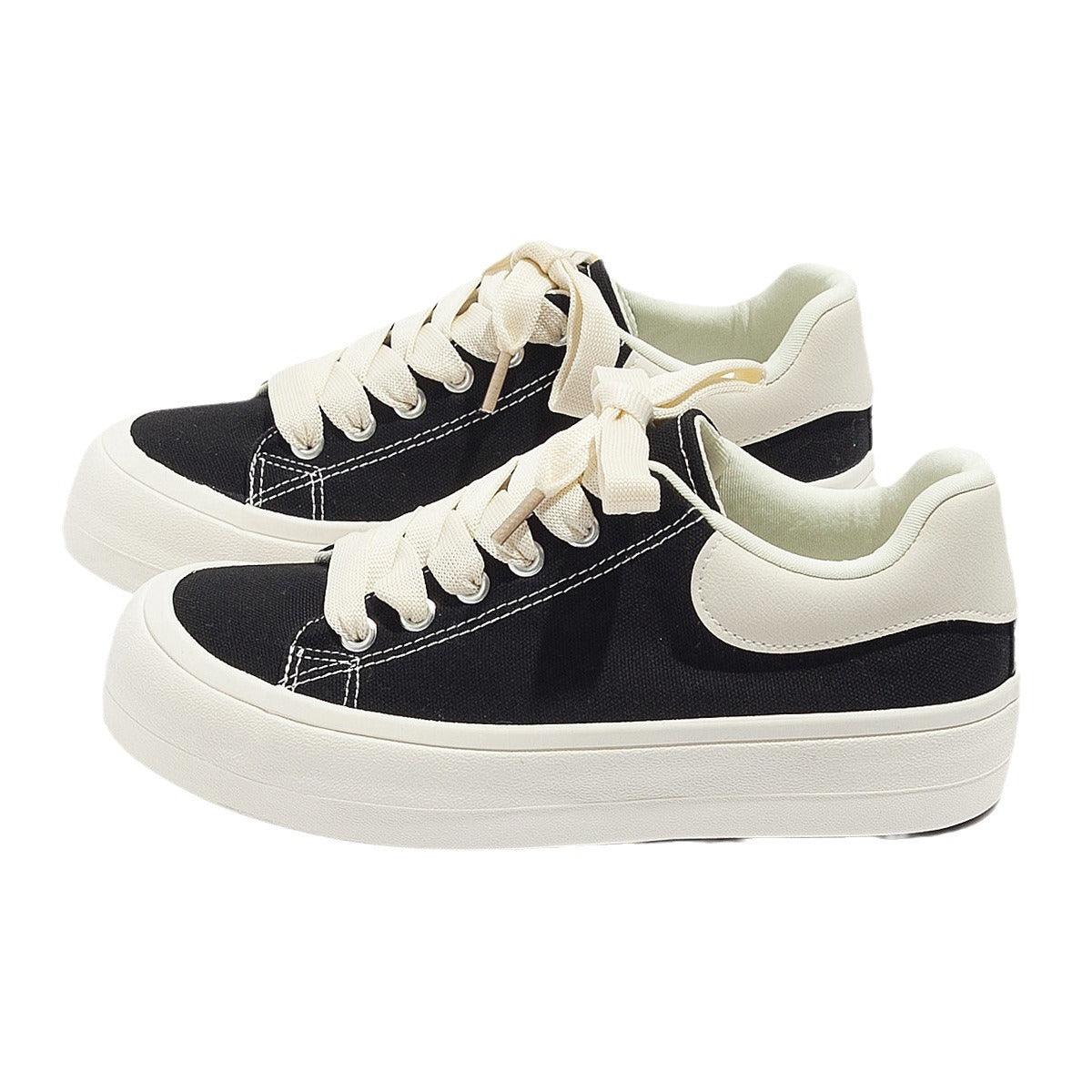 Damen modische Sneakers mit urbaner Flatform und atmungsaktiven Obermaterialien