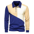 Herren Poloshirt mit modernem Farbblockdesign und komfortablem Schnitt