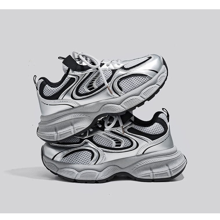 Damen Sportliche Lauf-Sneaker mit rutschfester Sohle und atmungsaktivem Obermaterial R&B