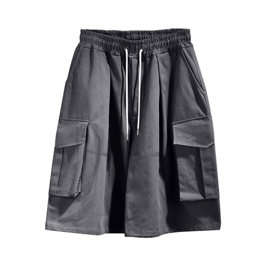 Damen nan Cargo-Midirock mit elastischem Tunnelzugbund und aufgesetzten Klappentaschen R&B
