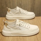 Damen Sportliche Sneakers mit gepolsterter Plateau-Sohle