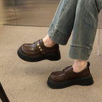 Damen modische Slide-On Clogs mit elastischem Riemen und robustem Sohlenprofil R&B