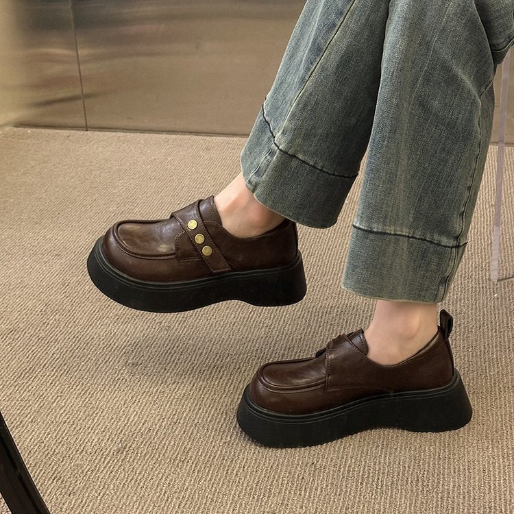 Damen modische Slide-On Clogs mit elastischem Riemen und robustem Sohlenprofil R&B