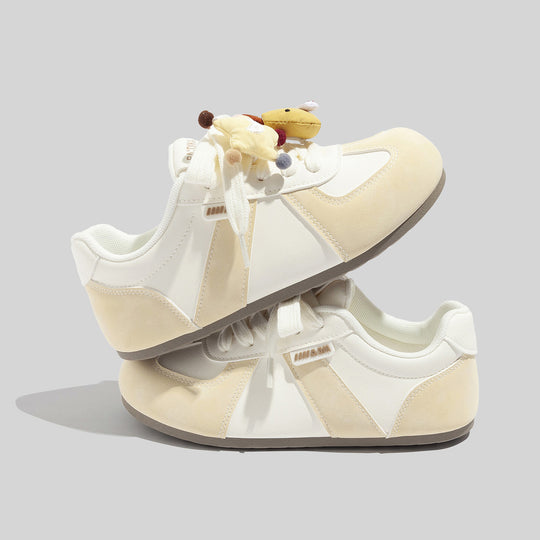 Damen Sneakers mit tierischen Applikationen und bequemer Dämpfung R&B
