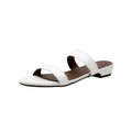 Damen elegante Slingback-Sandalen mit modischen Riemchen und leichtem Absatz