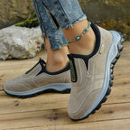 Damen Bequeme Outdoor-Sneaker mit rutschfester Sohle und atmungsaktivem Obermaterial R&B