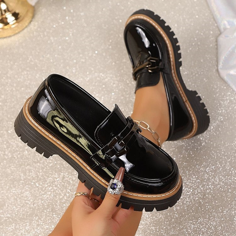 Damen Trendige und bequeme Slipper mit robustem Sohlenprofil R&B