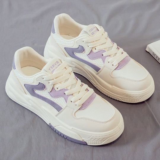 Damen Modische Sneakers mit atmungsaktiver Mesh-Oberfläche und rutschfester Laufsohle R&B