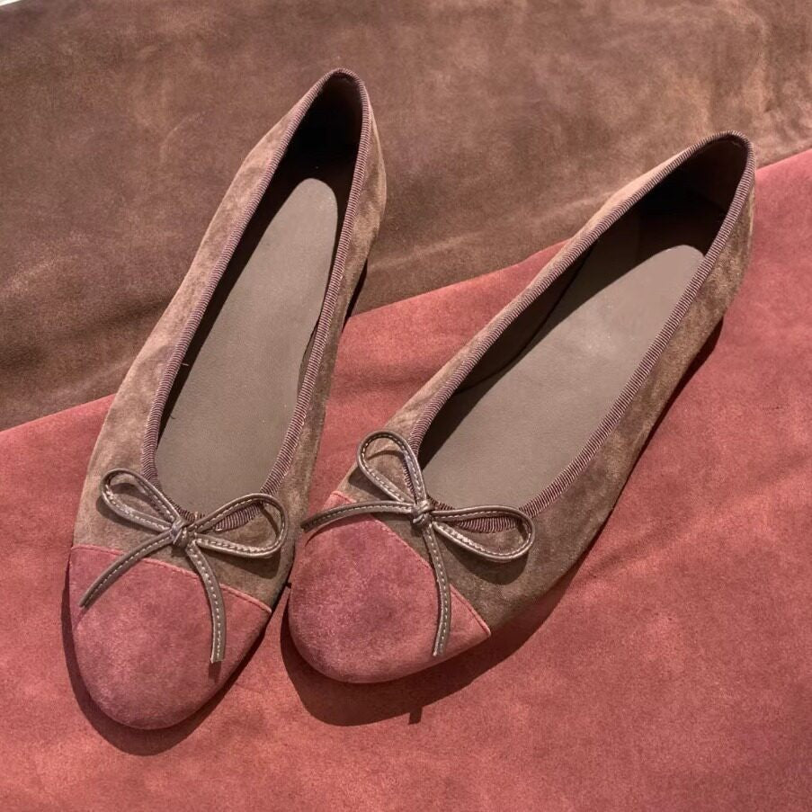 Damen Ballerinas mit modischem Schleifendetail R&B