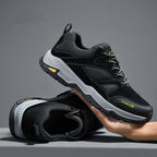 Damen Sportliche Sneakers mit stoßdämpfender Sohle und atmungsaktivem Mesh-Obermaterial
