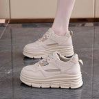 Damen elegante Chunky Sneakers mit dämpfendem Fußbett R&B