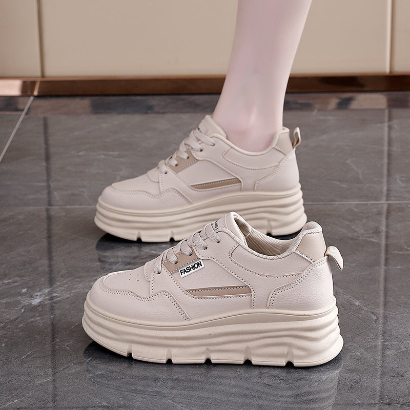 Damen elegante Chunky Sneakers mit dämpfendem Fußbett R&B